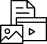 image and other media symbol